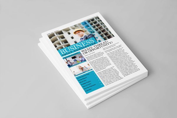 Newsletter up to 04 pages